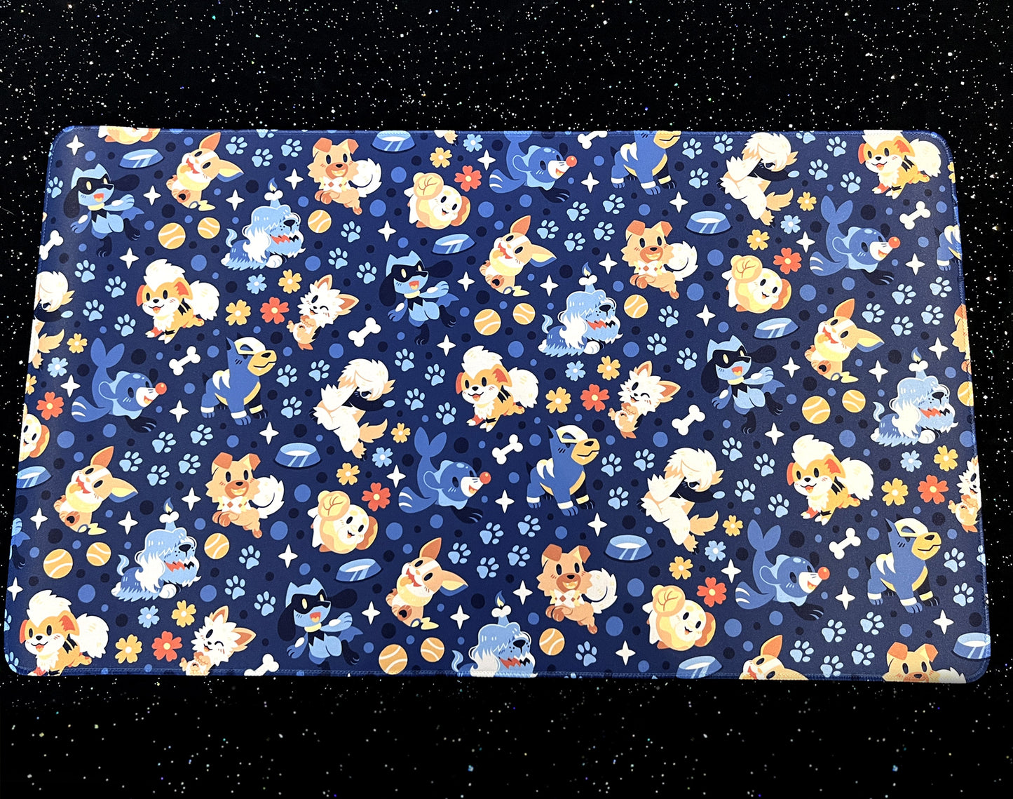 Poke'Dogs Jumbo Desk Mat