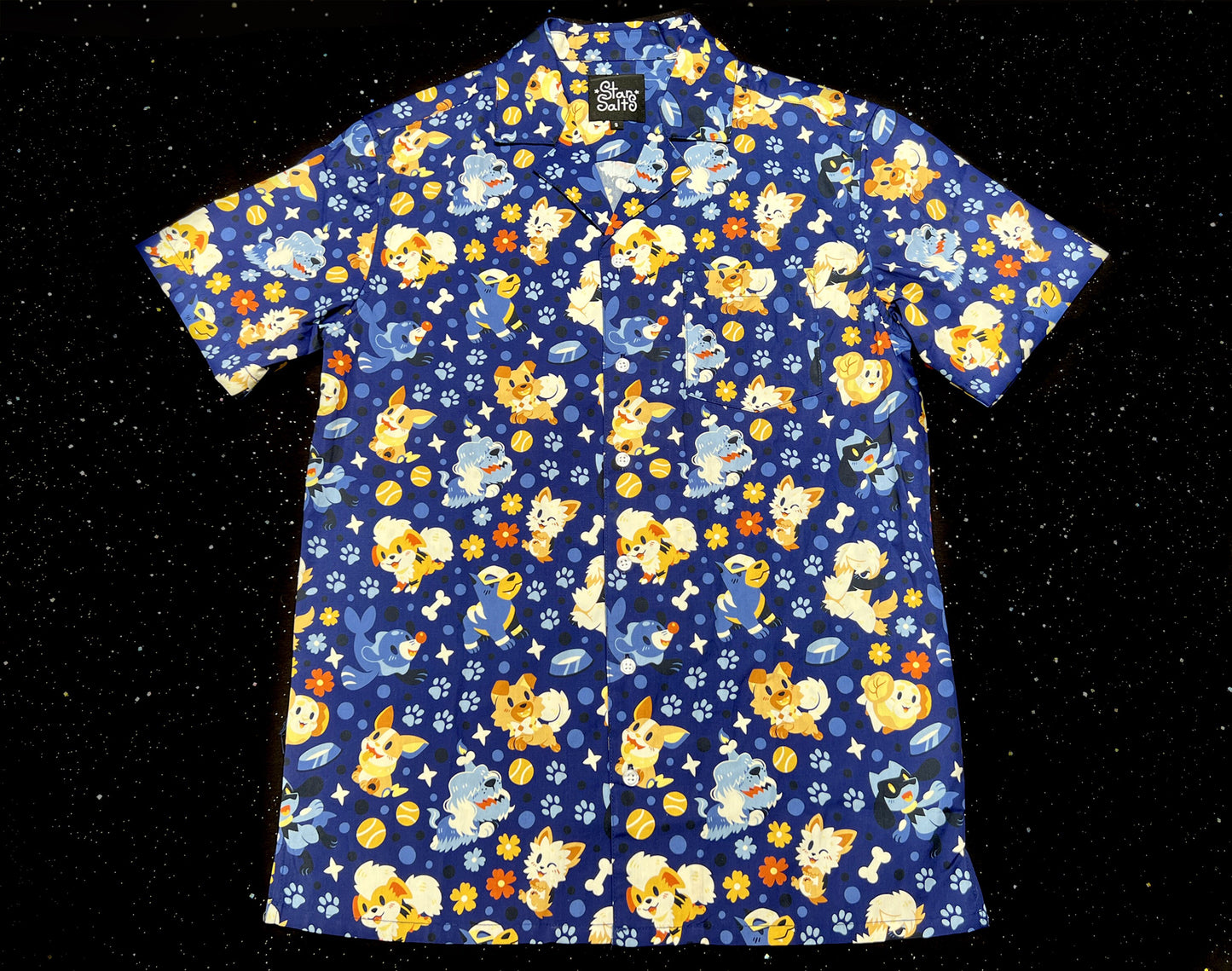 Poke'Dogs Button Up Shirt