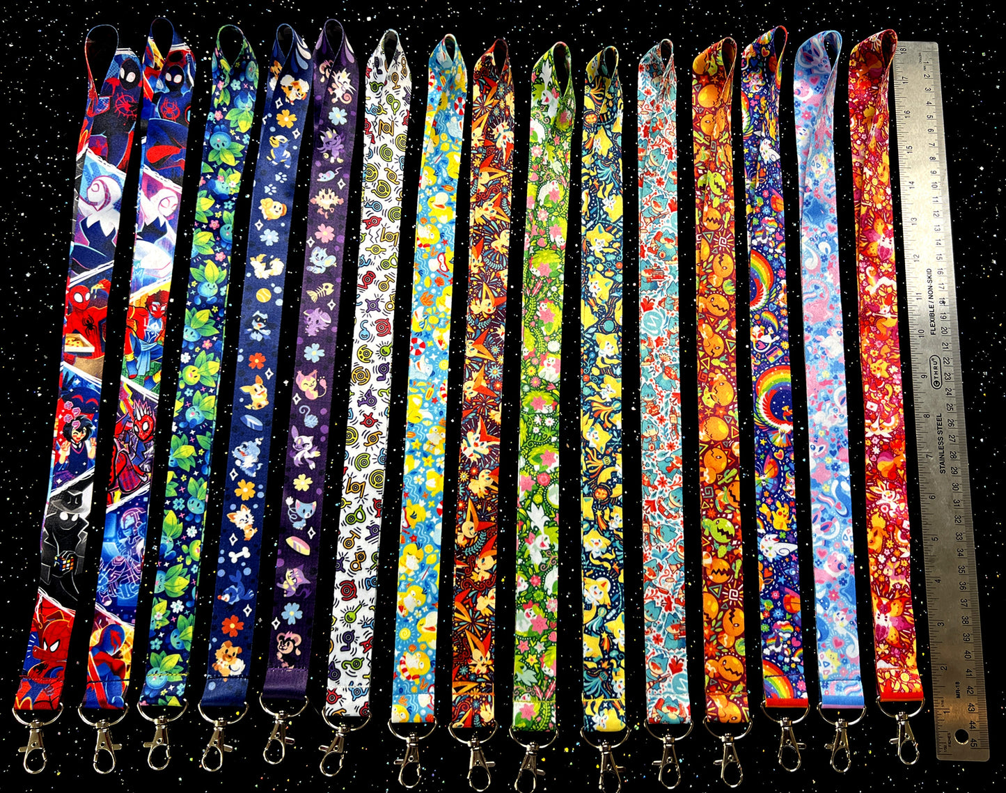 Forest Foxes Lanyard
