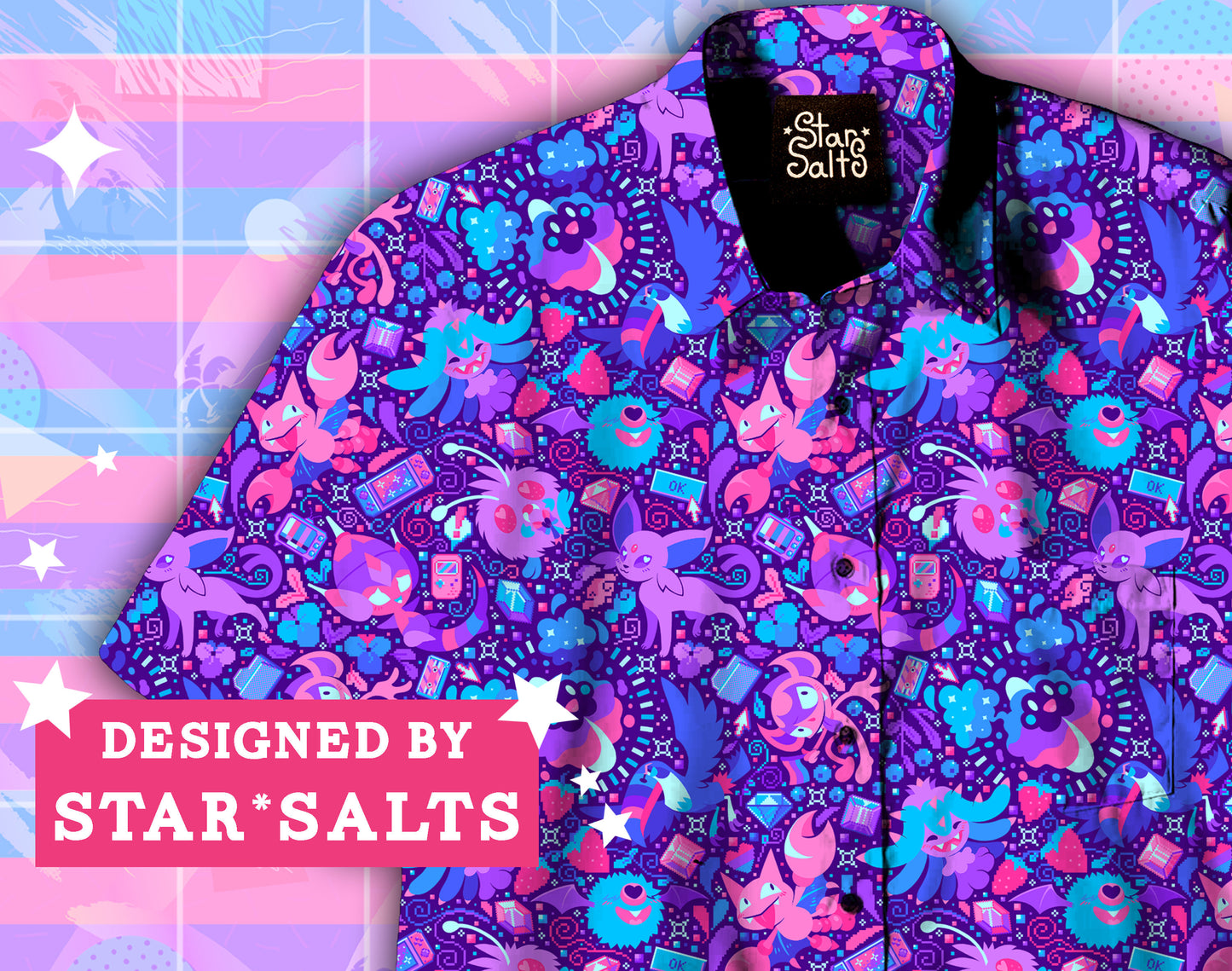 Bisexual Pride Button Up Shirt