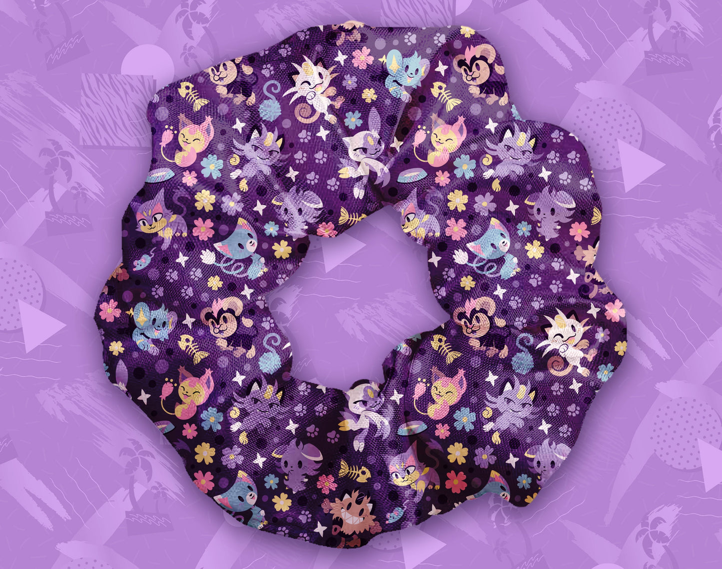 Poke'Cats Scrunchie