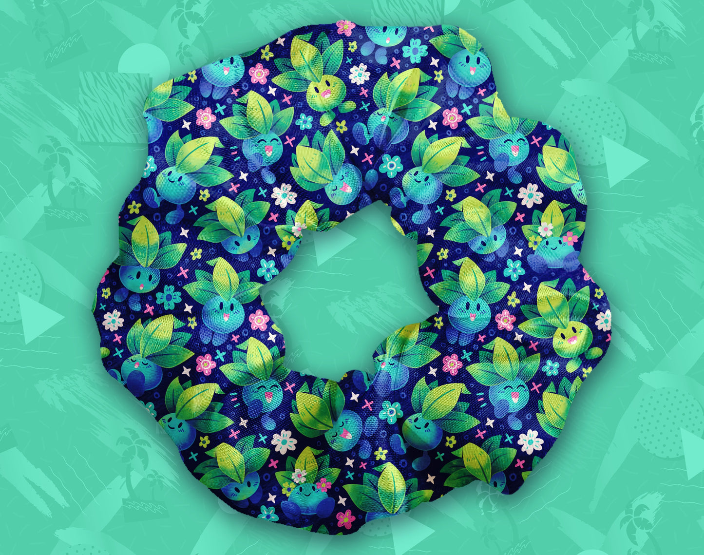 Oodles of Oddish Scrunchie