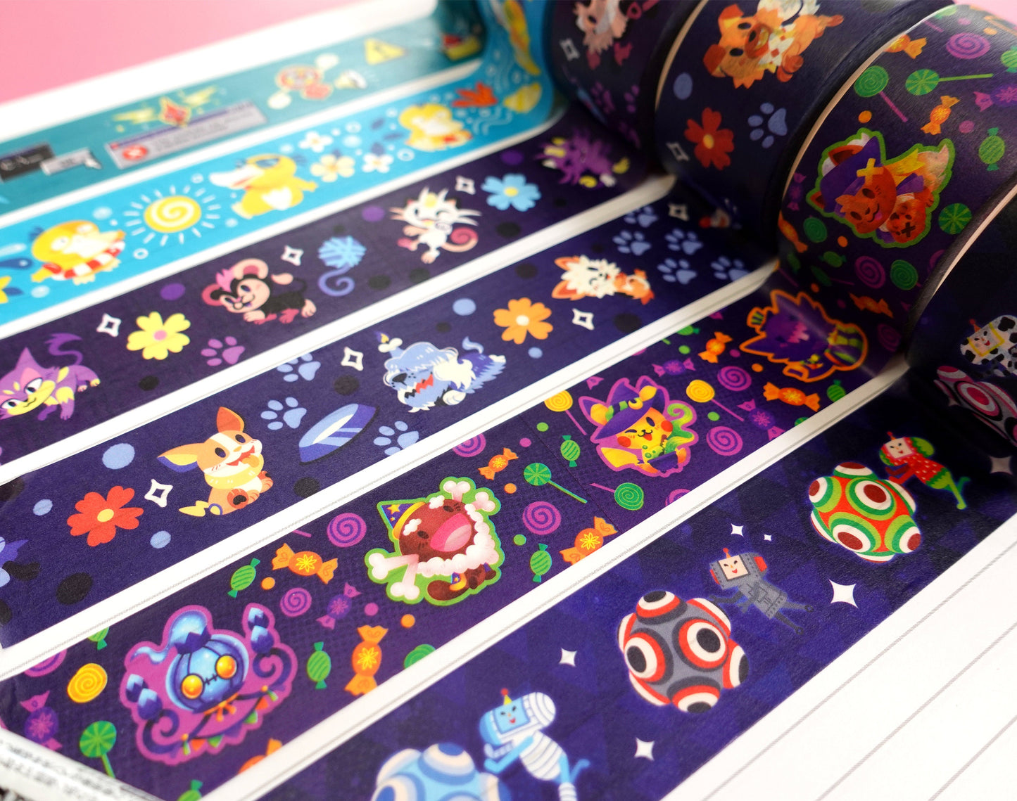 Psyduck Pool Party Washi Tape