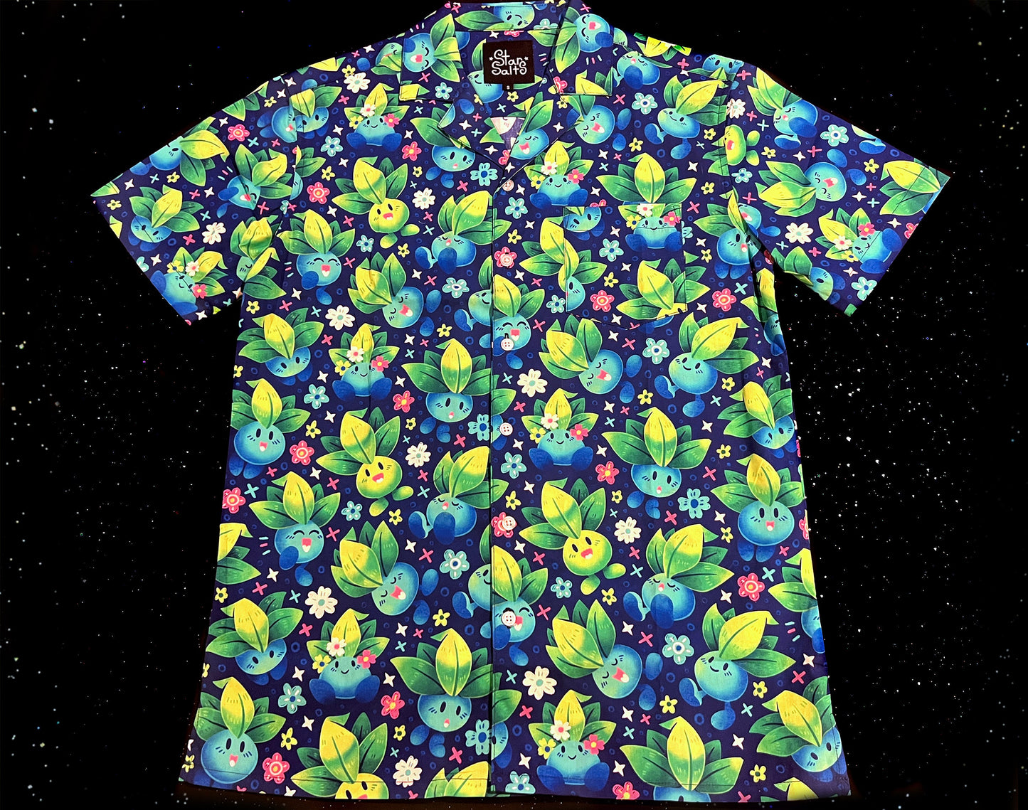 Oodles of Oddish Button Up Shirt
