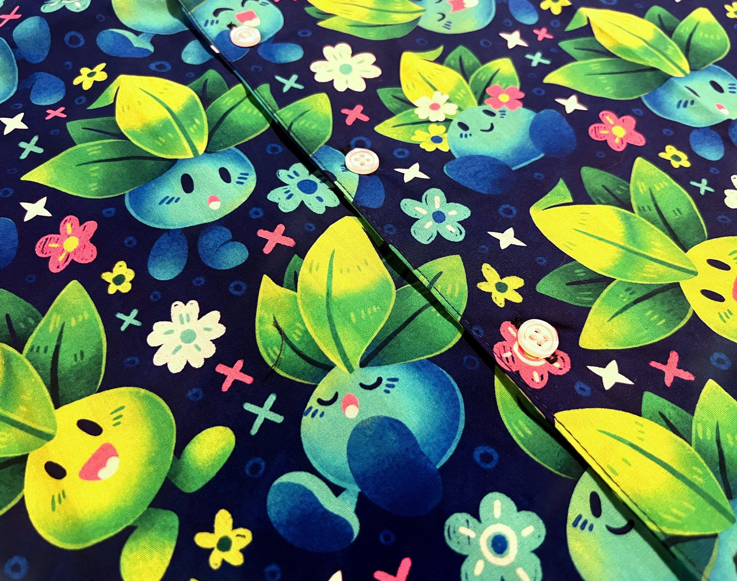 Oodles of Oddish Button Up Shirt