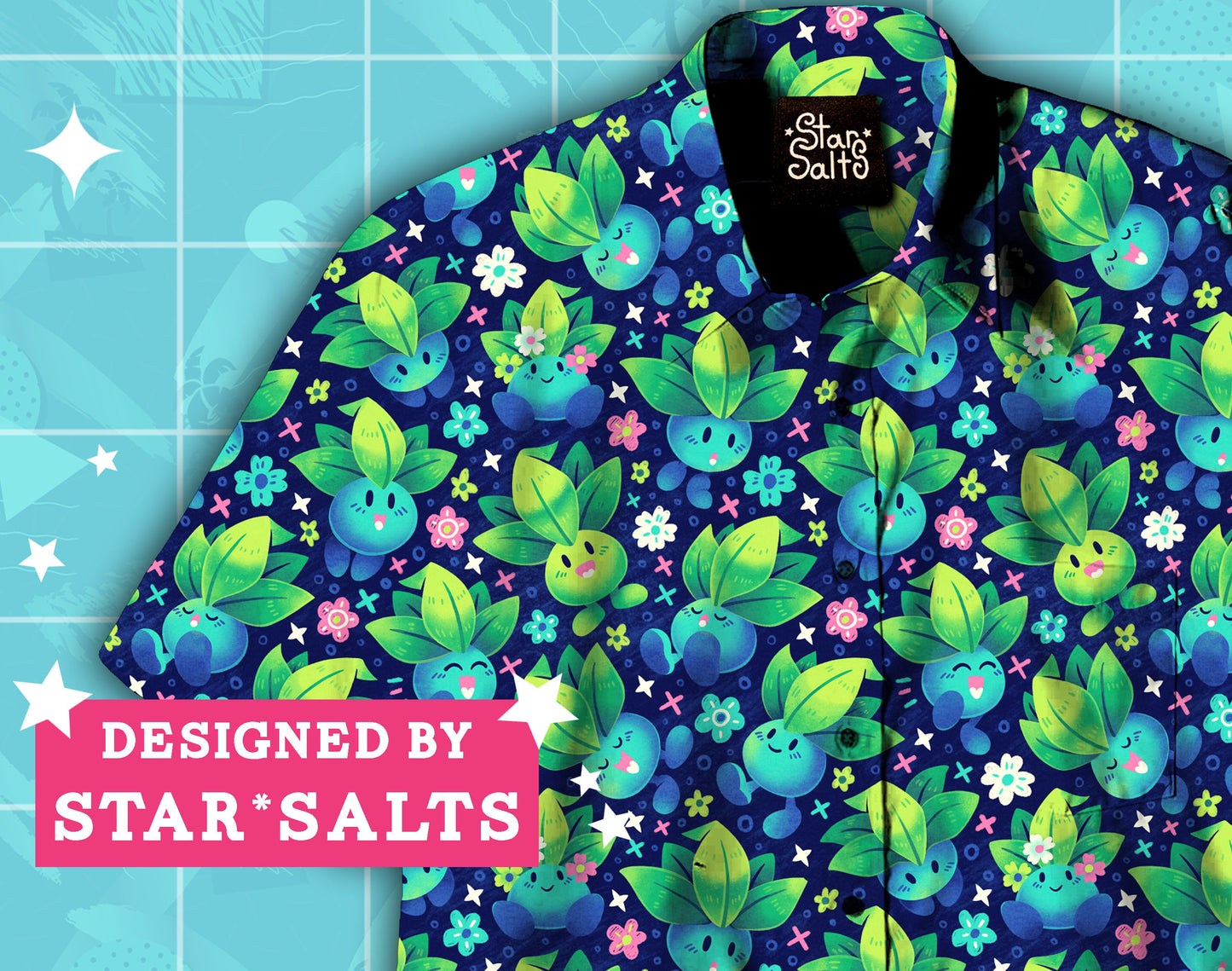 Oddish Button Up Shirt