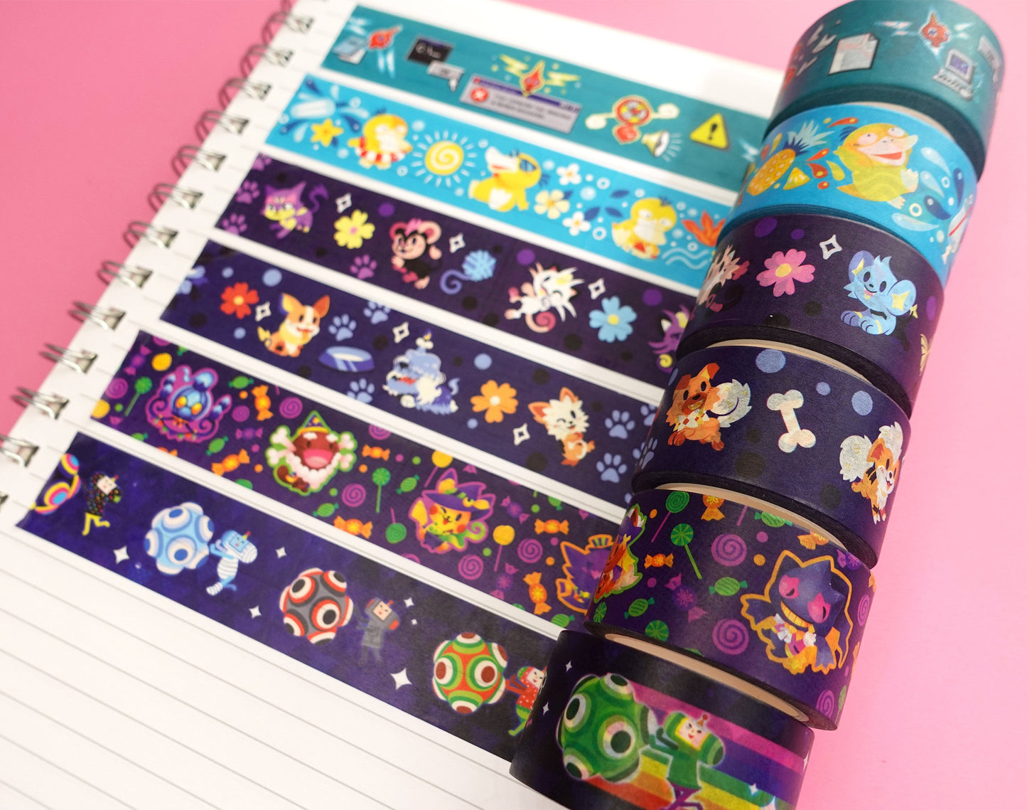 Run Rotom Washi Tape