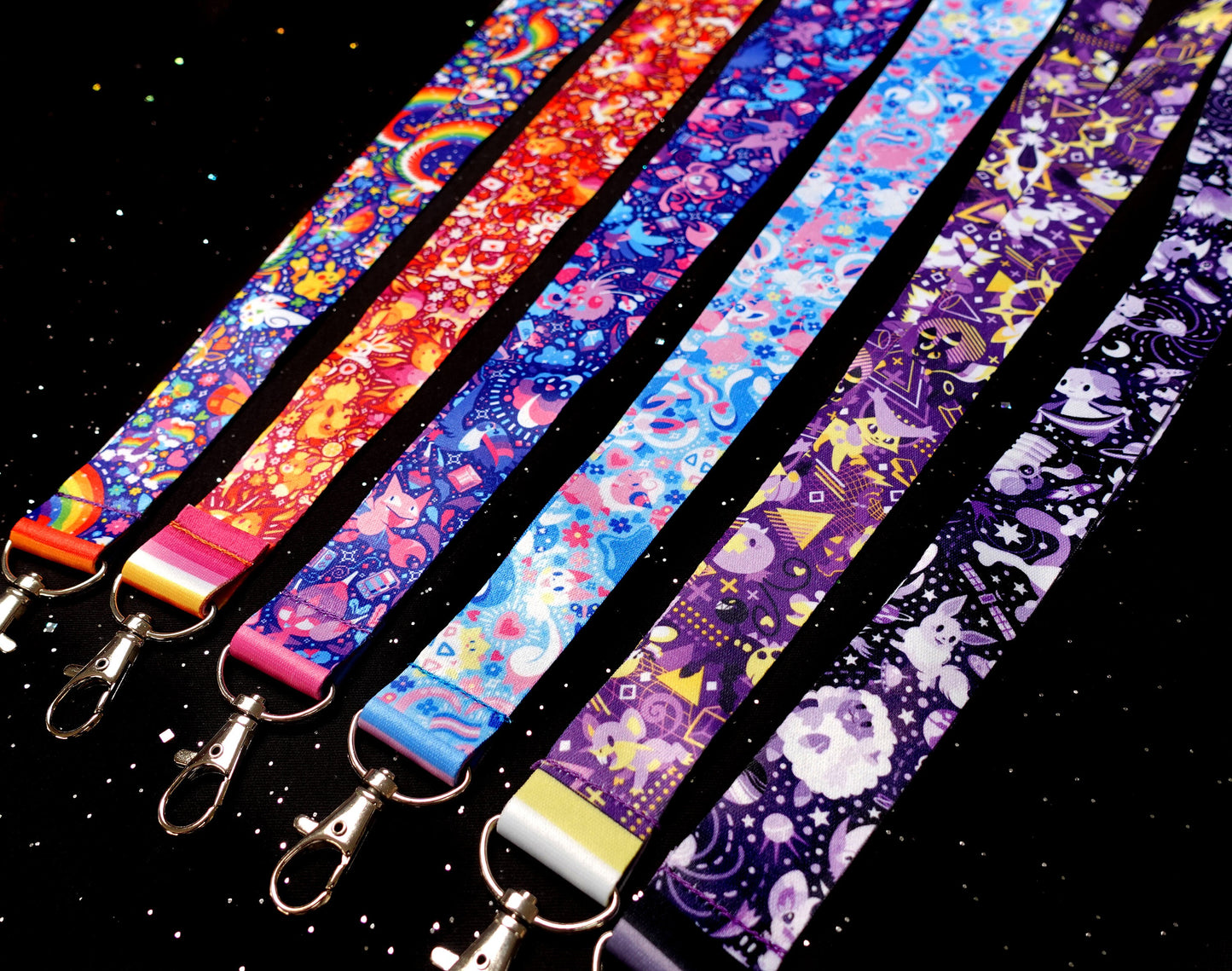 Nonbinary Pride Lanyard