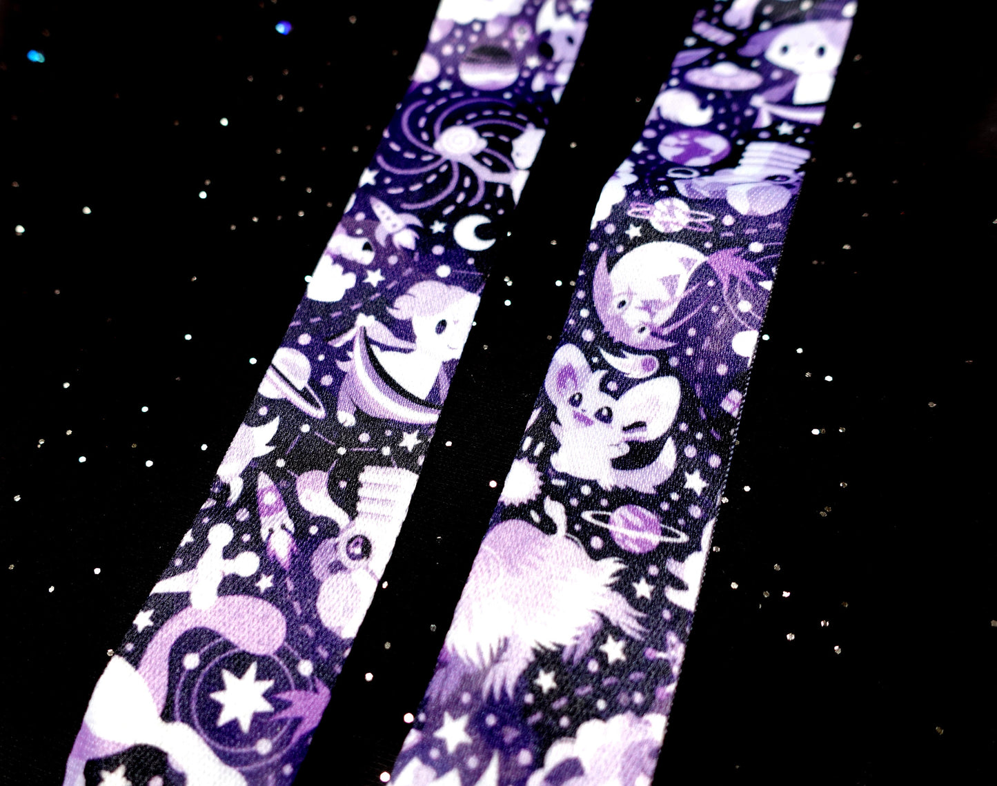 Asexual Pride Lanyard