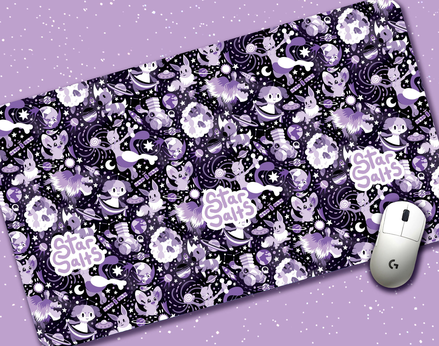 Asexual Pride Jumbo Desk Mat