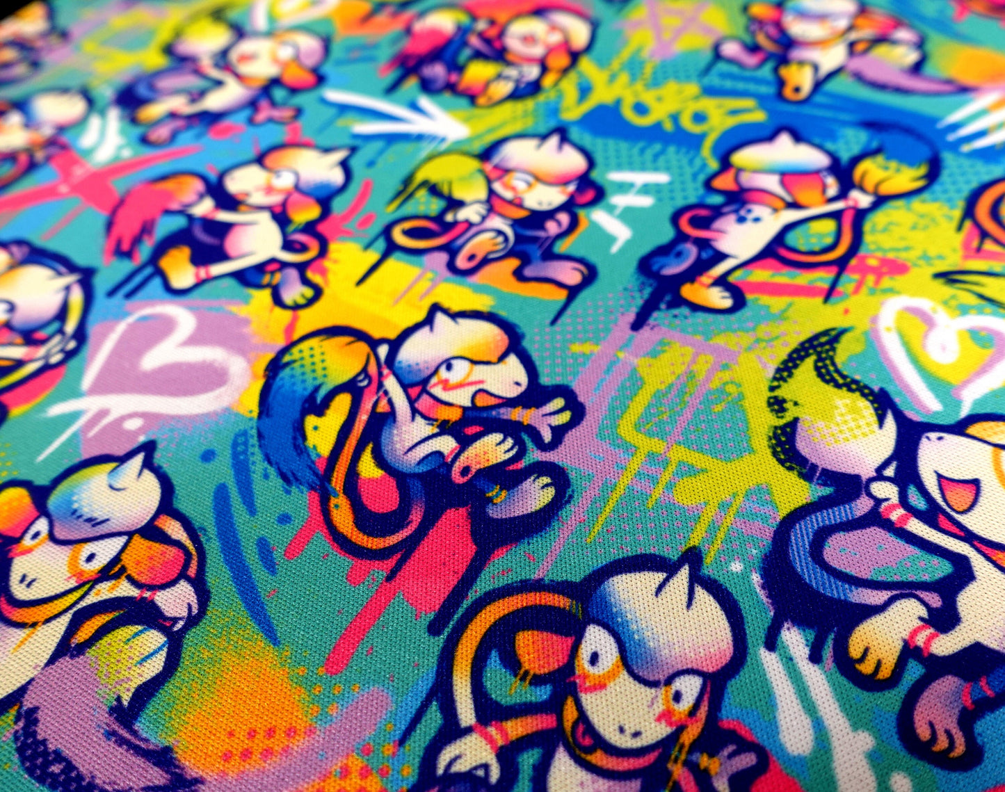 Smeargle Splatter Jumbo Desk Mat