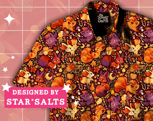 Forest Foxes Button Up Shirt