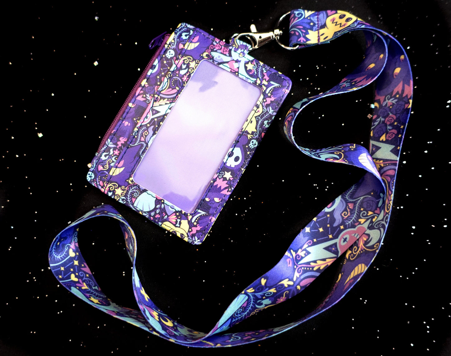 Shadow Ball ID Wallet + Lanyard