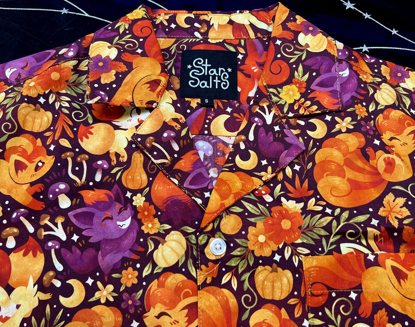 Forest Foxes Button Up Shirt