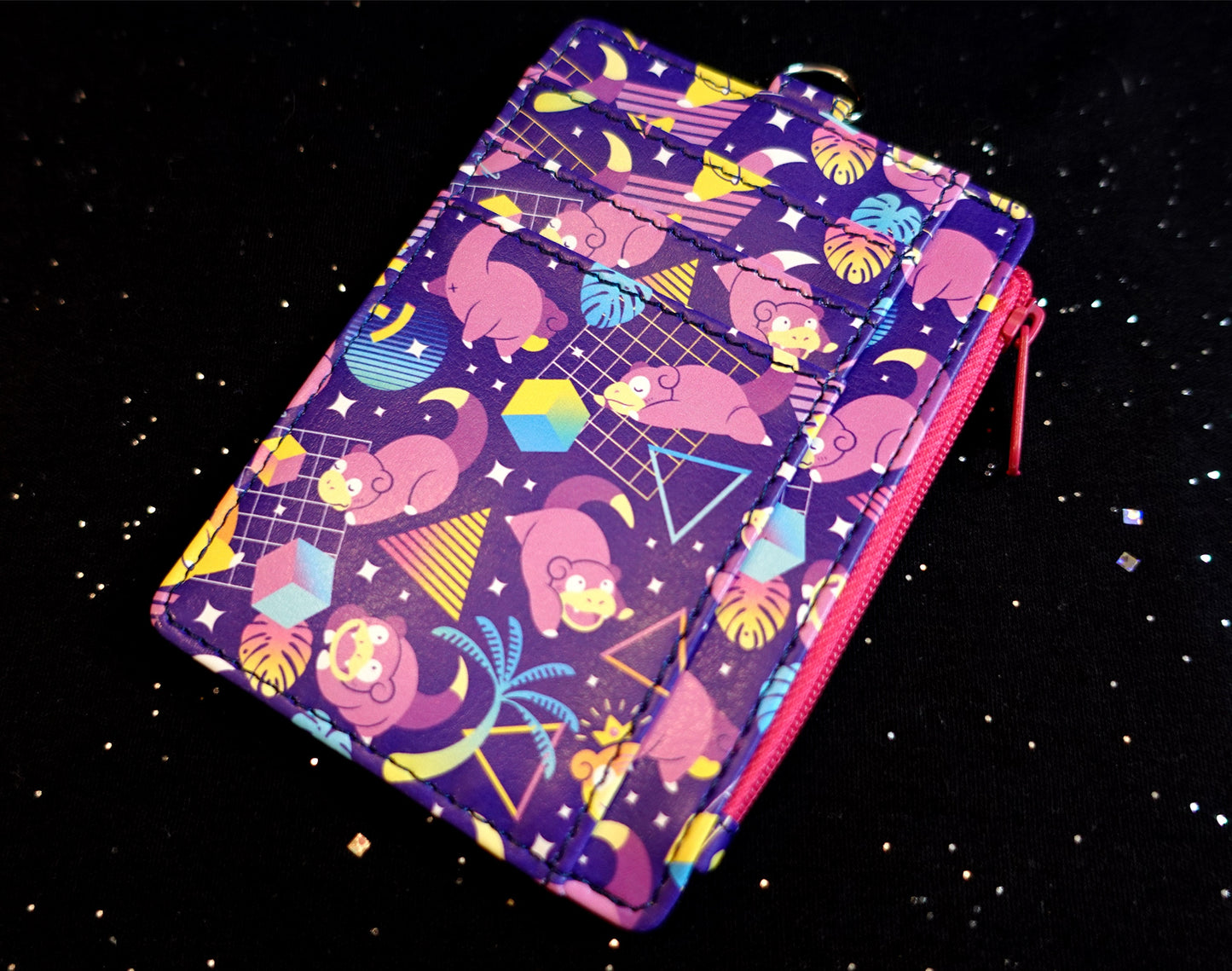 Slowpoke Vibes ID Wallet + Lanyard