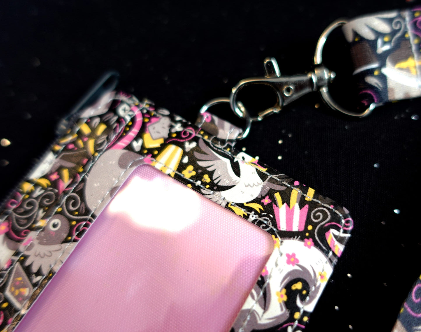 Trash Mammals ID Wallet + Lanyard