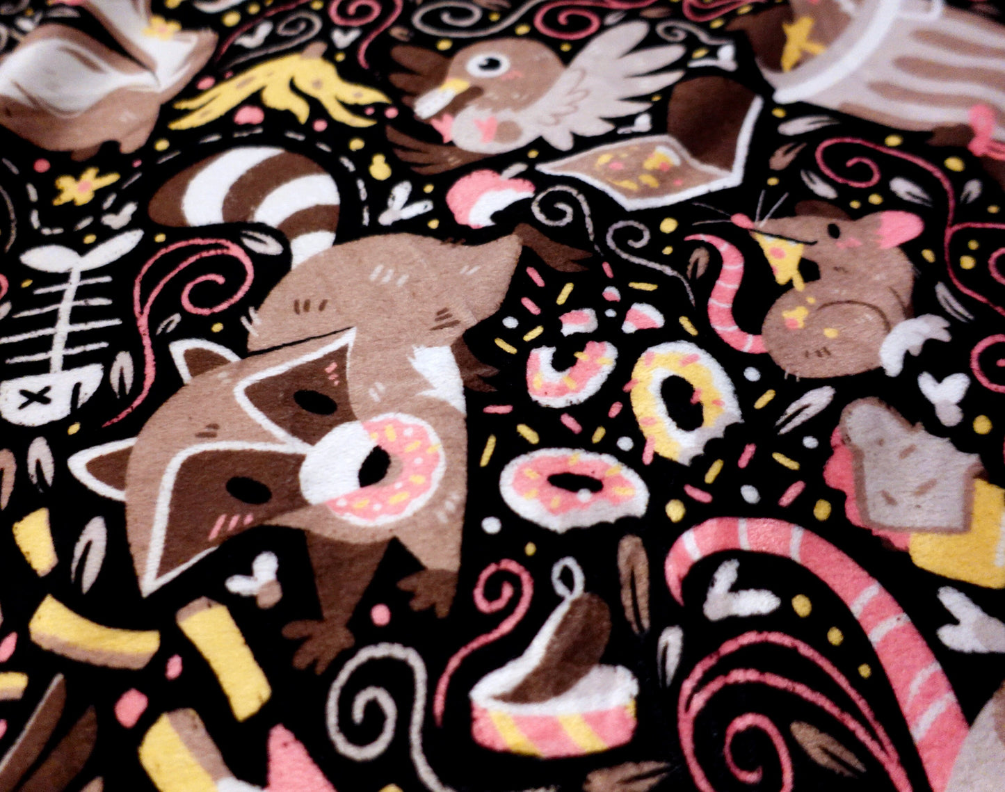 Trash Mammals Blanket