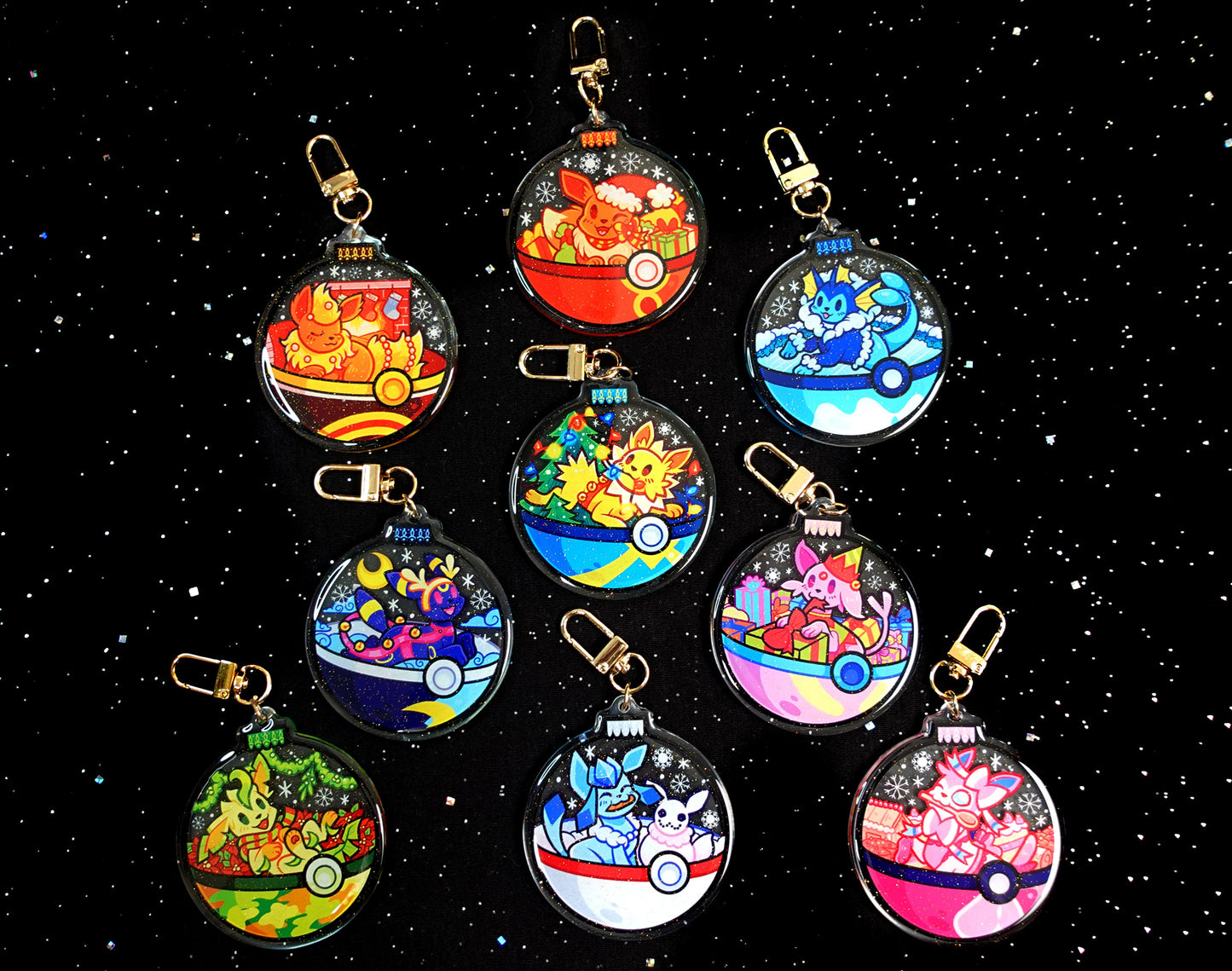 Jolteon 2.5" Acrylic Ornament