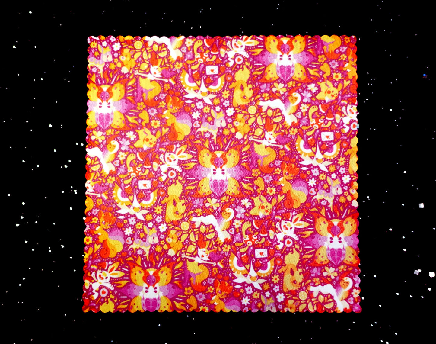 Lesbian Pride Microfiber Cloth