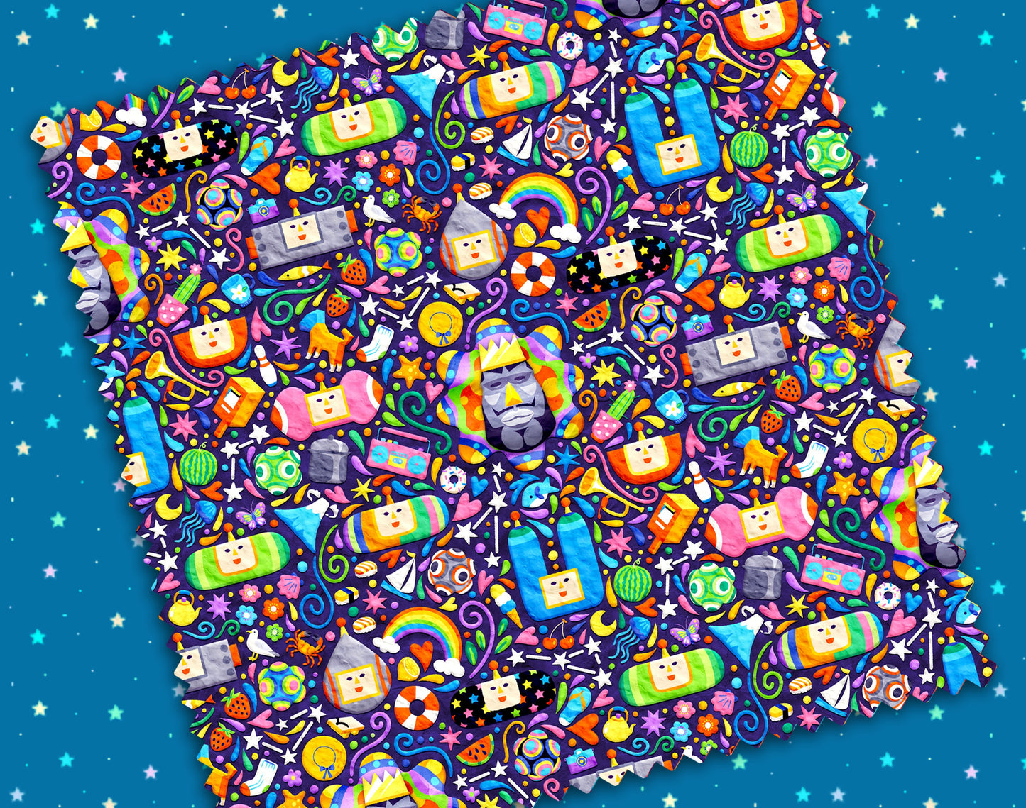 Katamari Khaos Microfiber Cloth