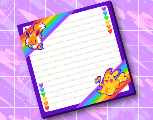 Poke'Pride Memo Pad