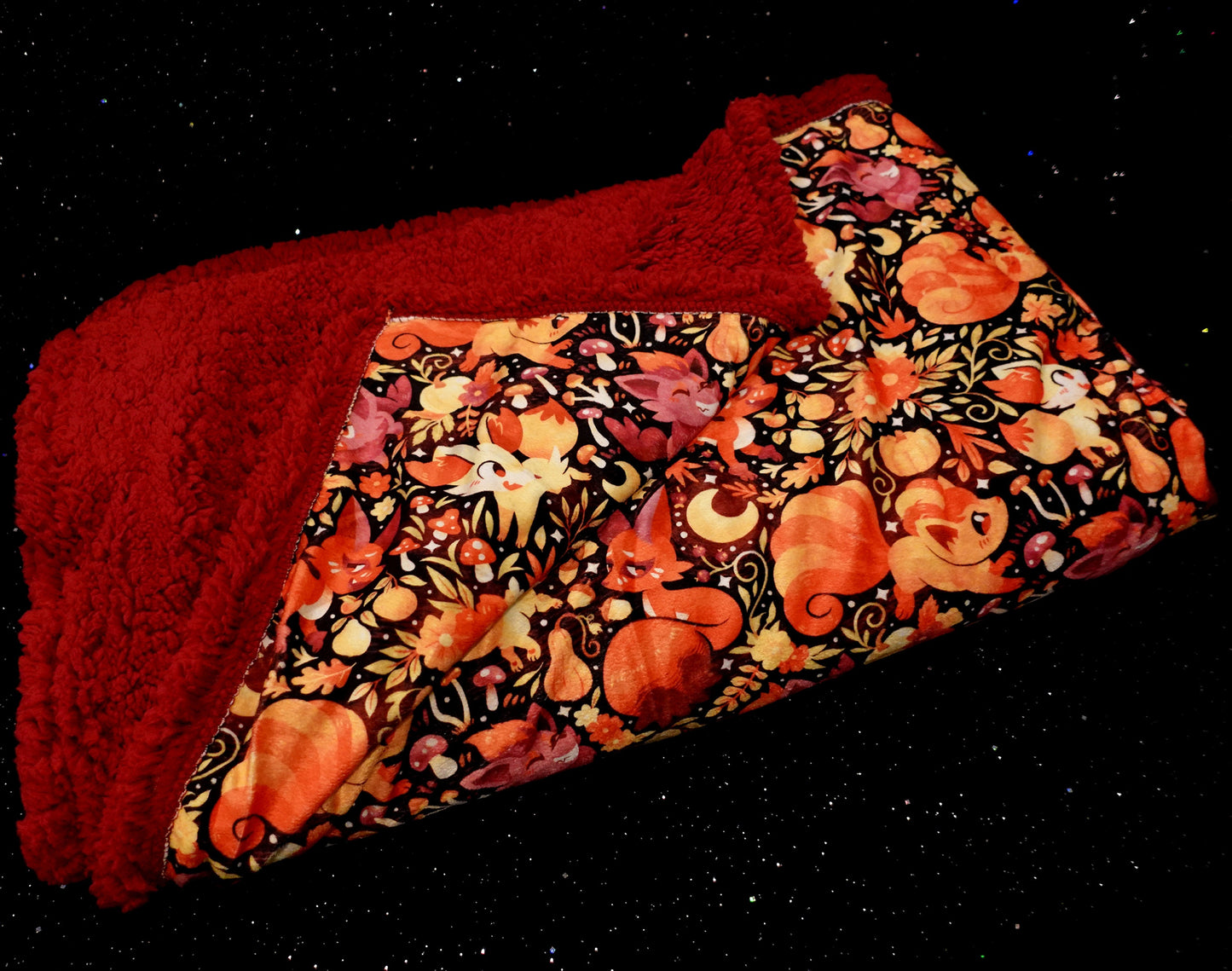 Forest Foxes Blanket
