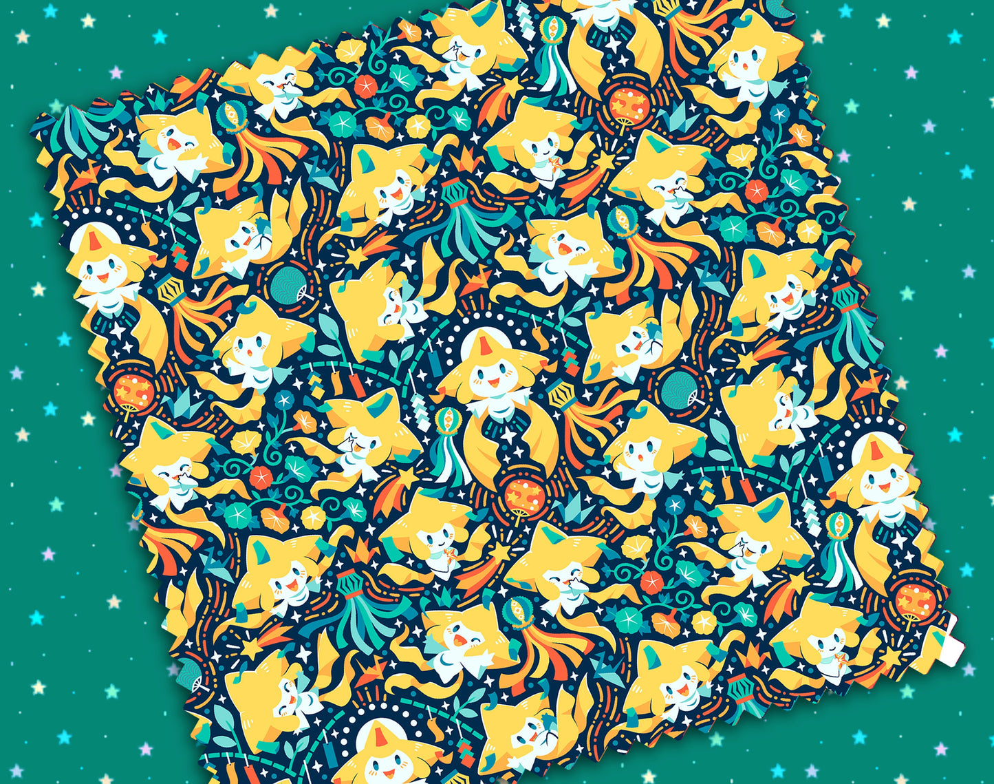 Joyous Jirachi Microfiber Cloth