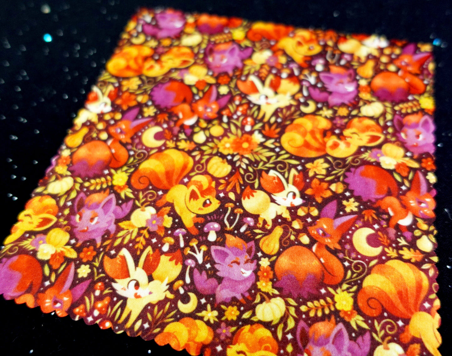 Forest Foxes Microfiber Cloth