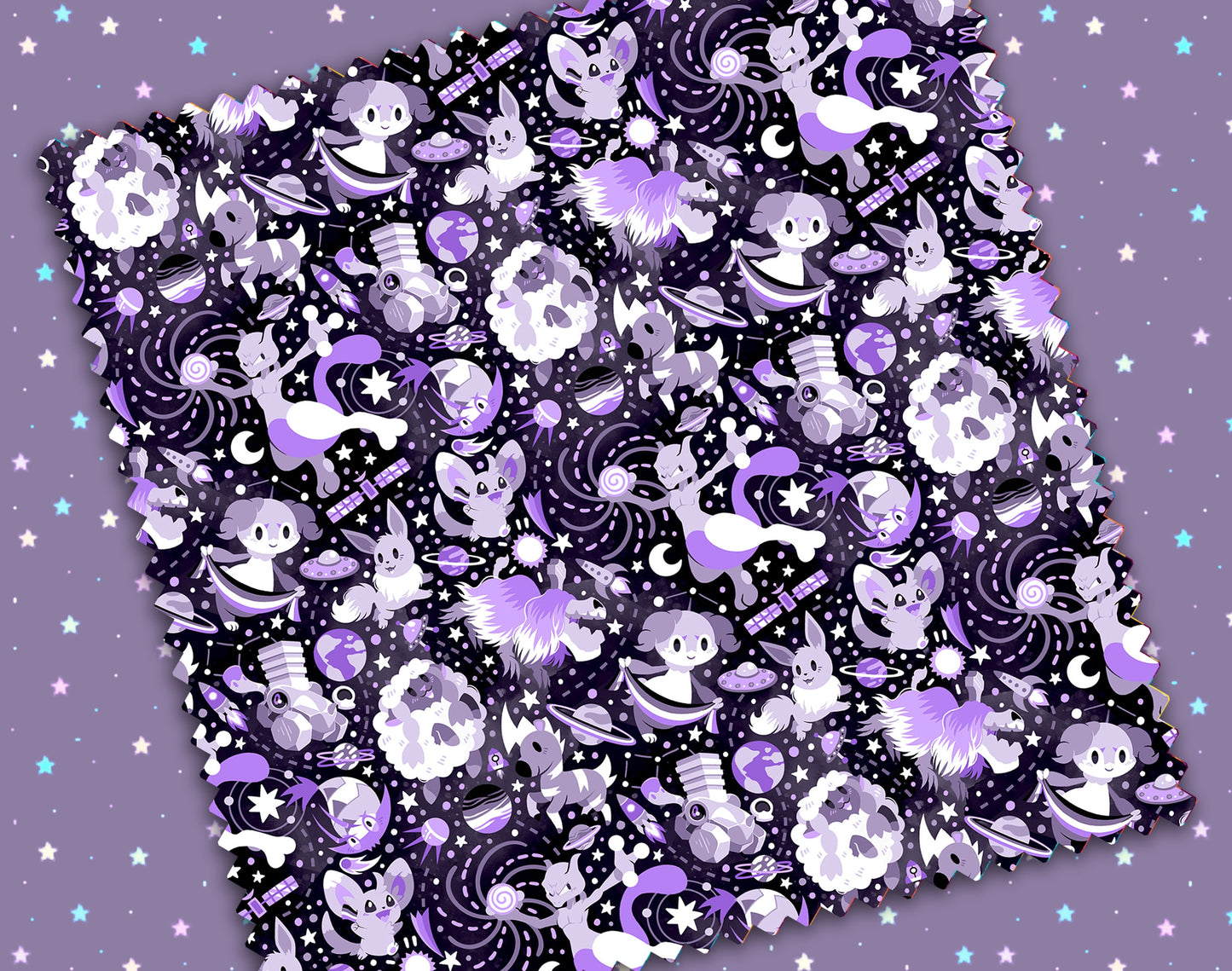 Asexual Pride Microfiber Cloth
