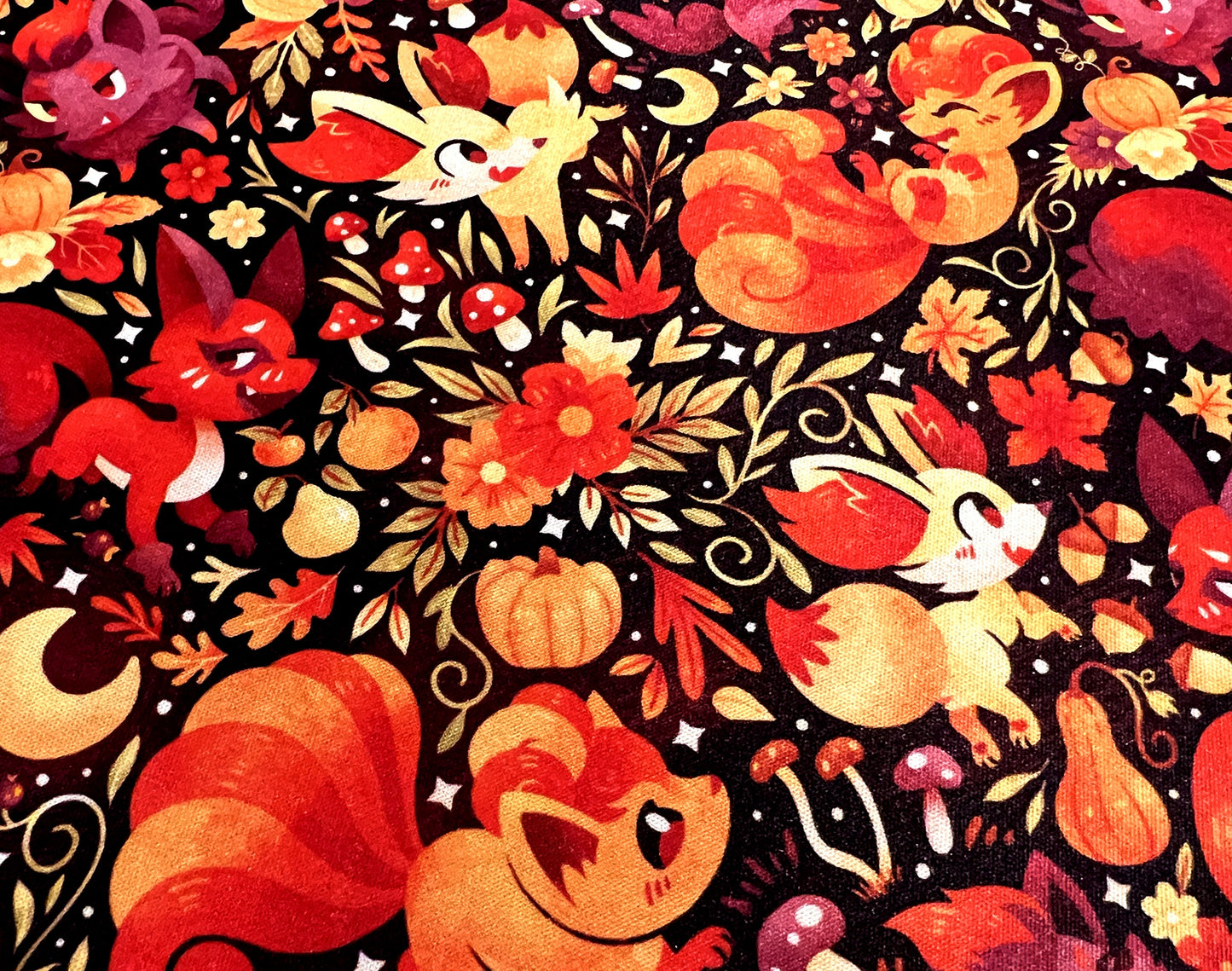 Forest Foxes Jumbo Desk Mat