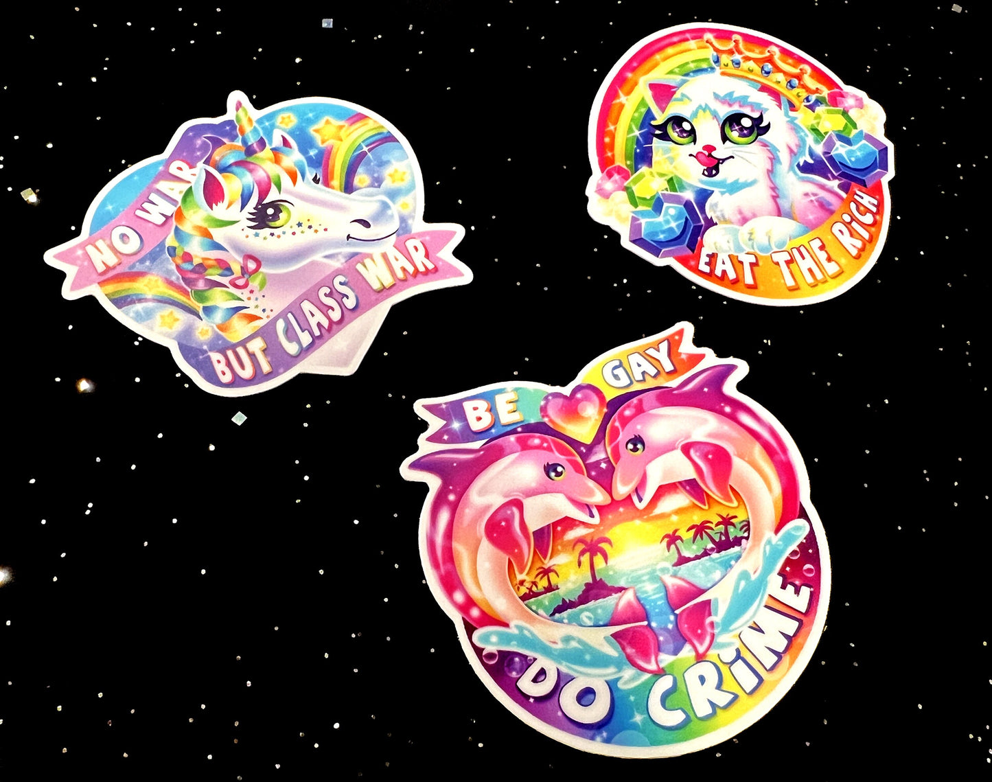 Be Gay Do Crime Sticker