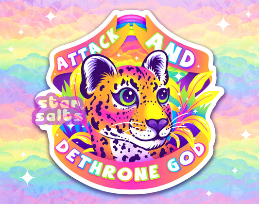 Dethrone Sticker