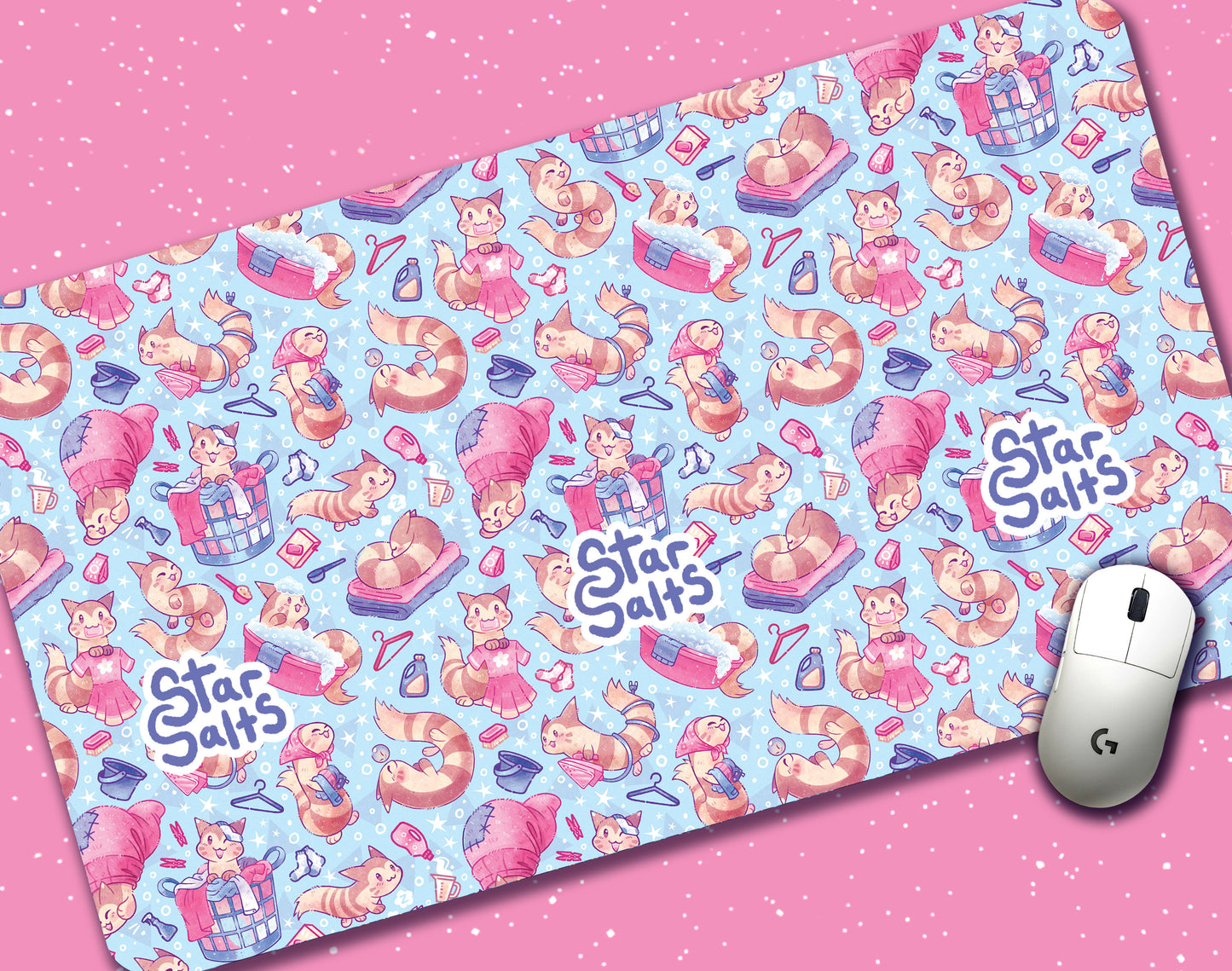 Fuzzy Furret Jumbo Desk Mat