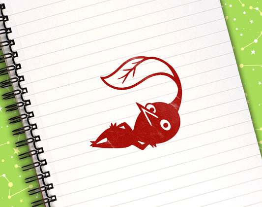 Lounging Pikmin Self-Inking Stamp