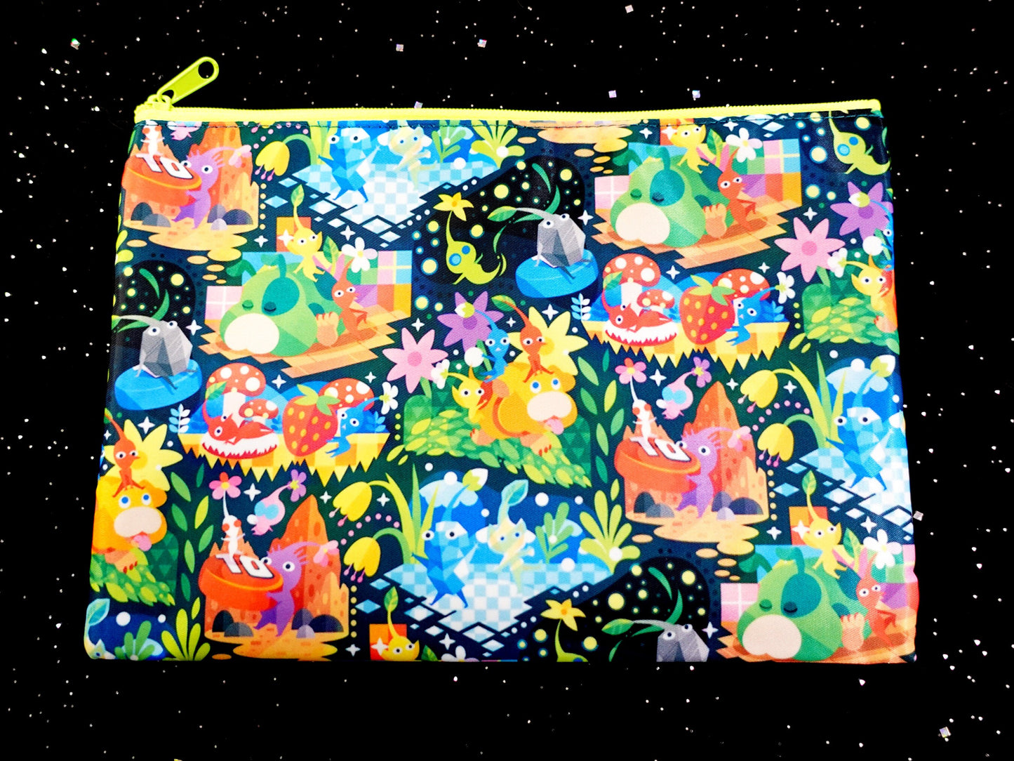 Pikmin Garden Cosmetic Bag