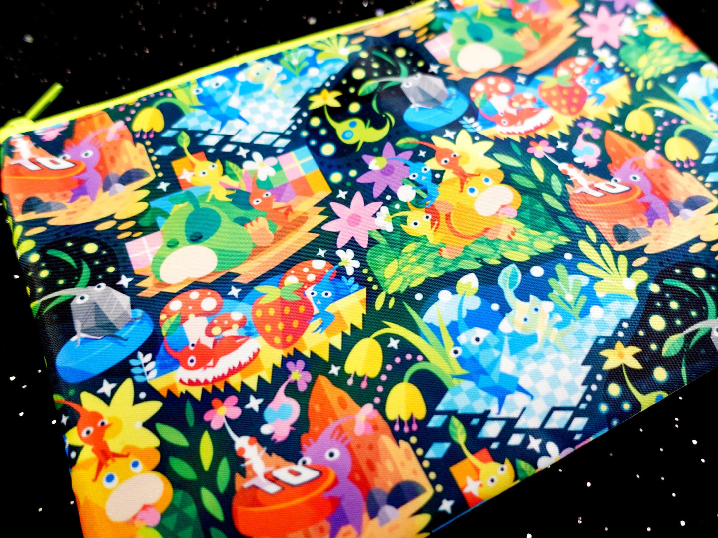 Pikmin Garden Cosmetic Bag
