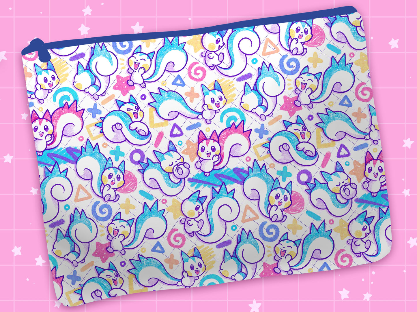 Playful Pachirisu Cosmetic Bag