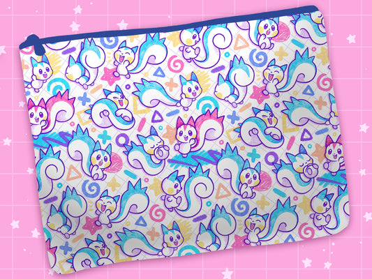 Playful Pachirisu Cosmetic Bag