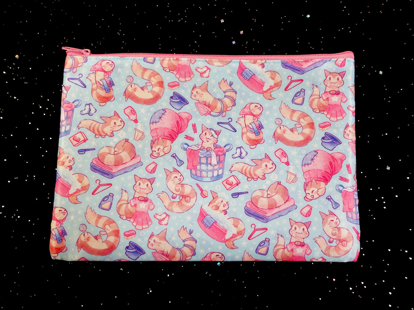 Fuzzy Furret Cosmetic Bag