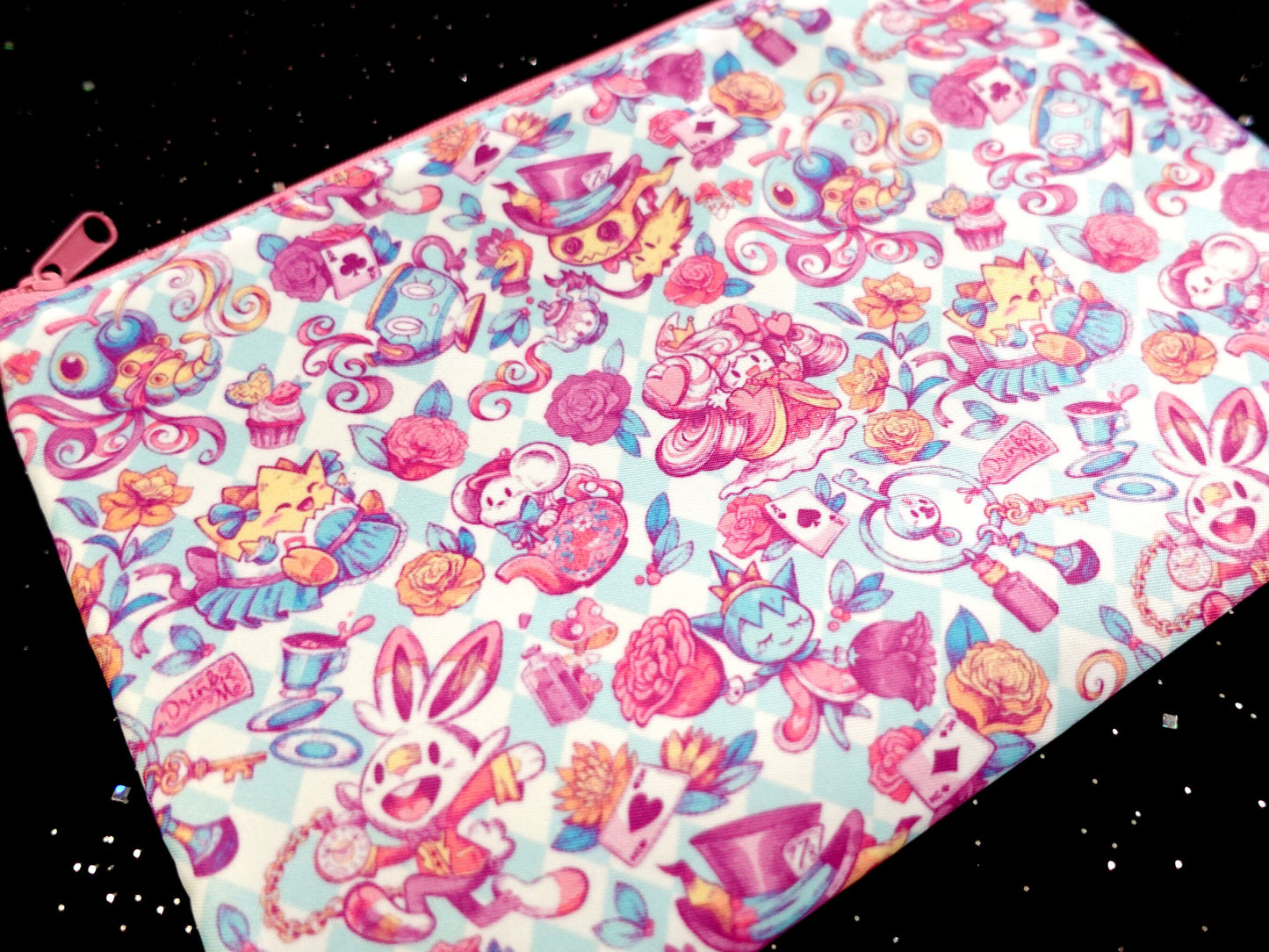 Tiny Wonderland Cosmetic Bag