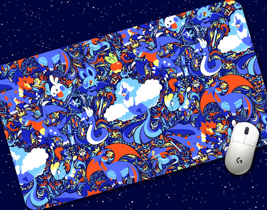 Clanging Scales Jumbo Desk Mat