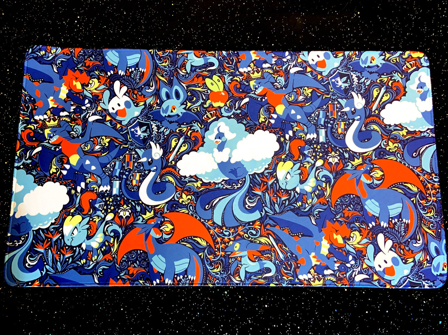 Clanging Scales Jumbo Desk Mat