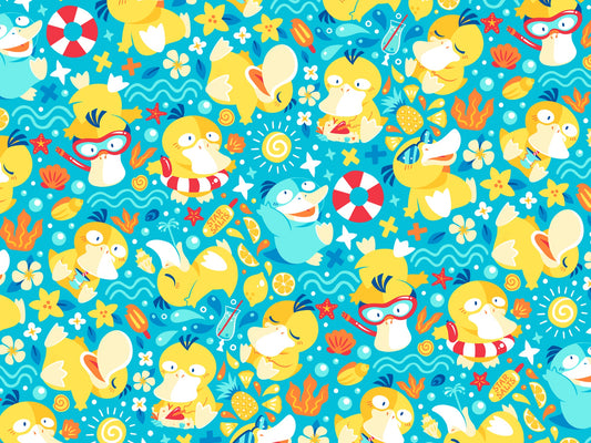 Psyduck Pool Party