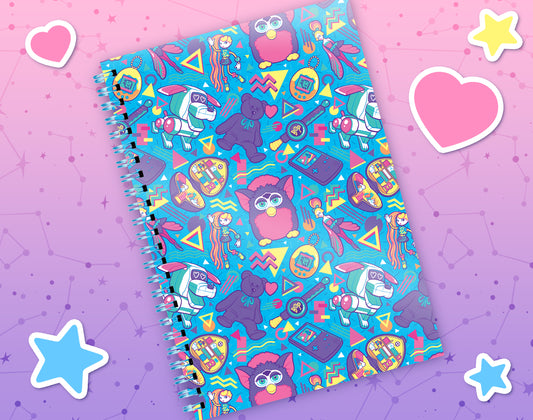 90’s Toybox Reusable Sticker Book