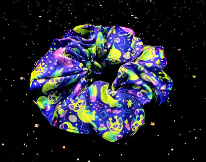 Alien Cat Scrunchie