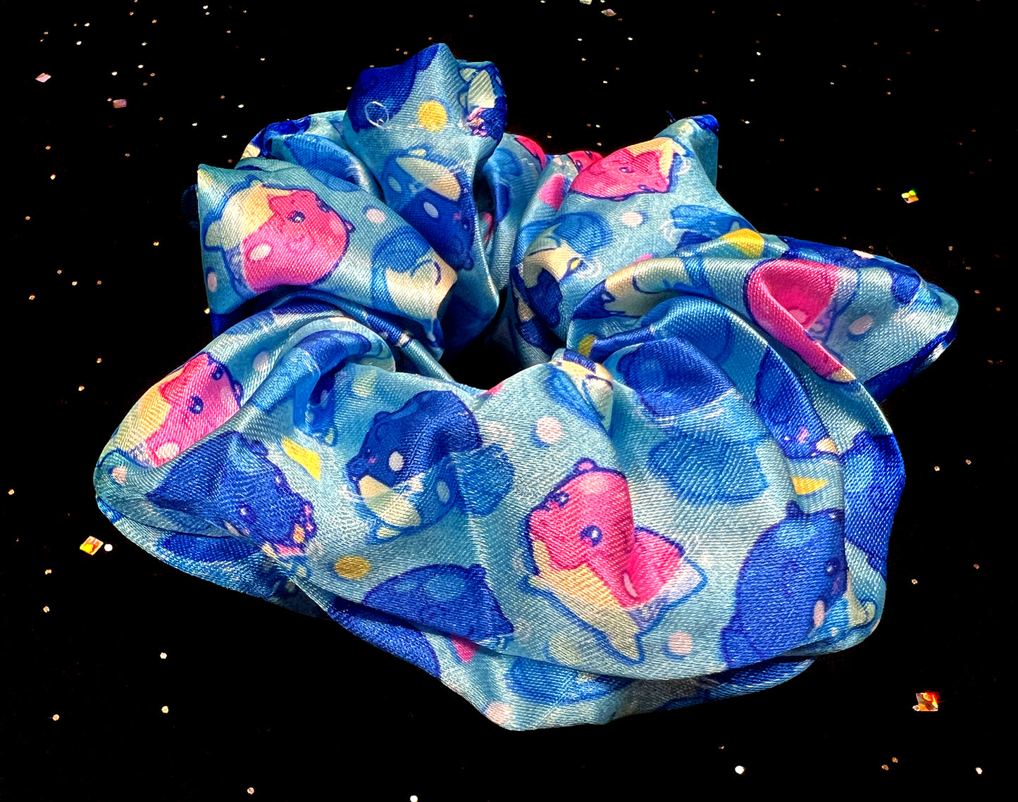 Splashing Spheal Scrunchie