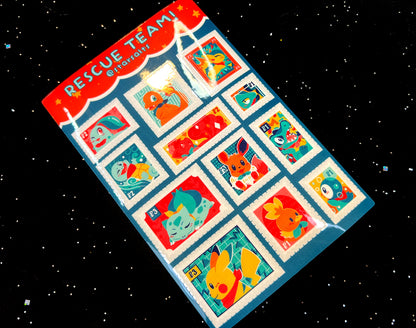 Mystery Dungeon Sticker Sheet