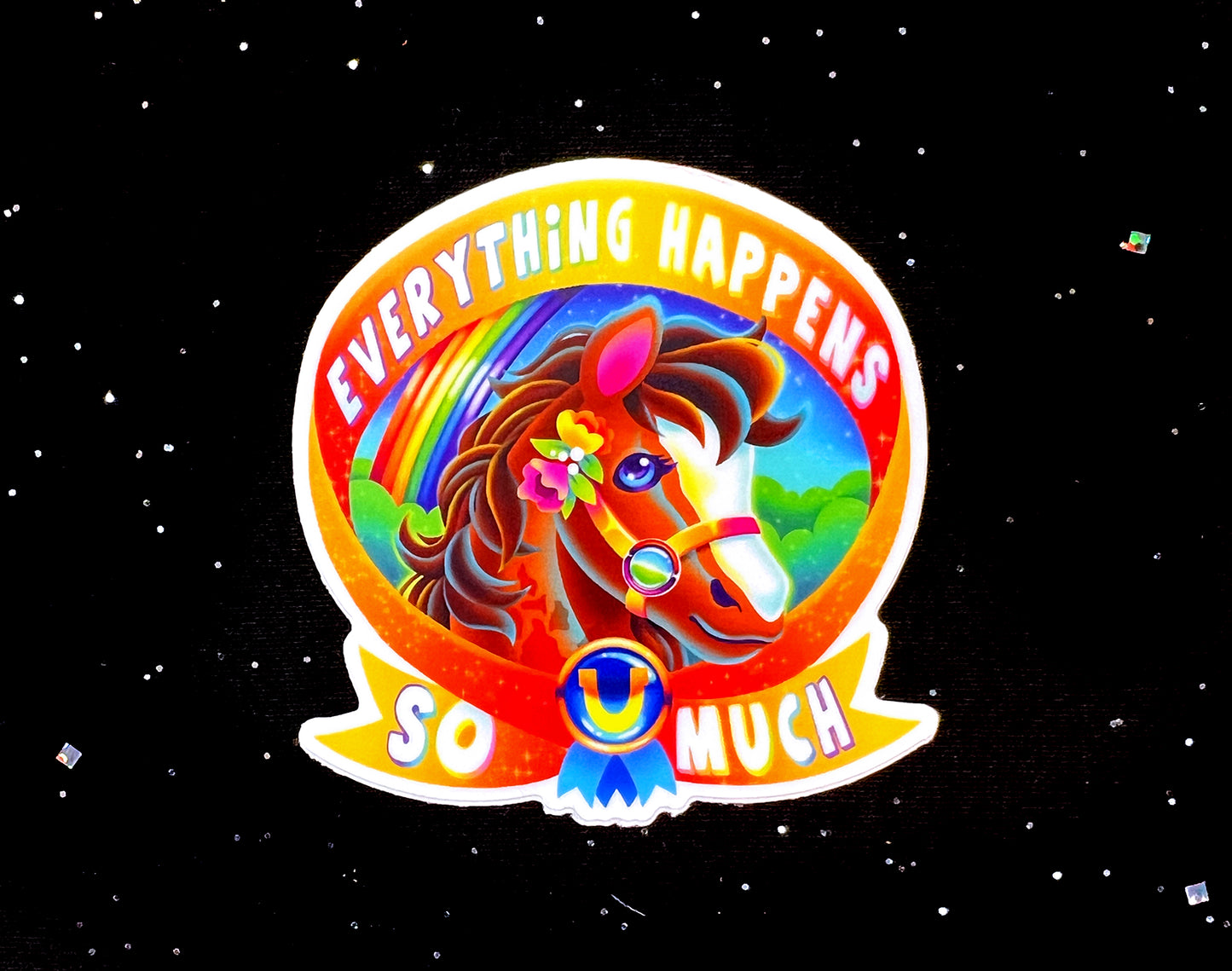 Everything Happens Sticker