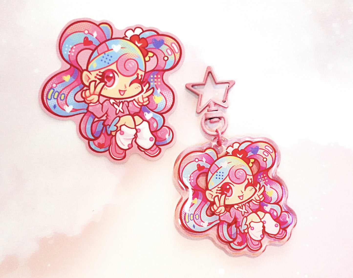 Fairy-Type Miku 2.5" Acrylic Charm