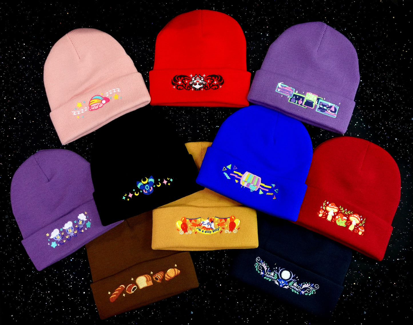 Toadstools Beanie